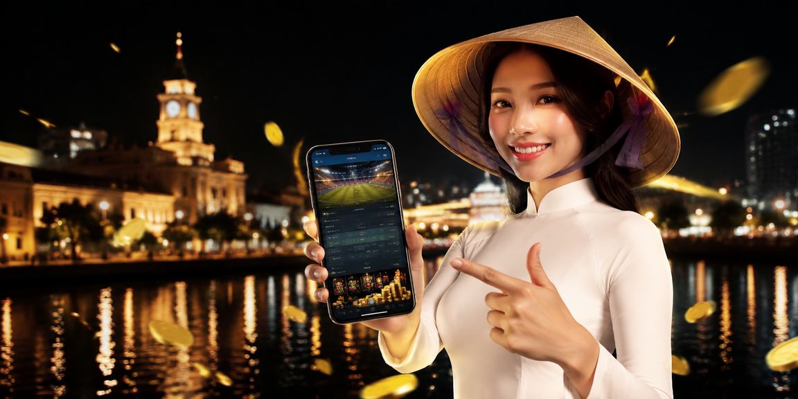 Người dùng TP.HCM truy cập 66ff trên di động với nón lá truyền thống