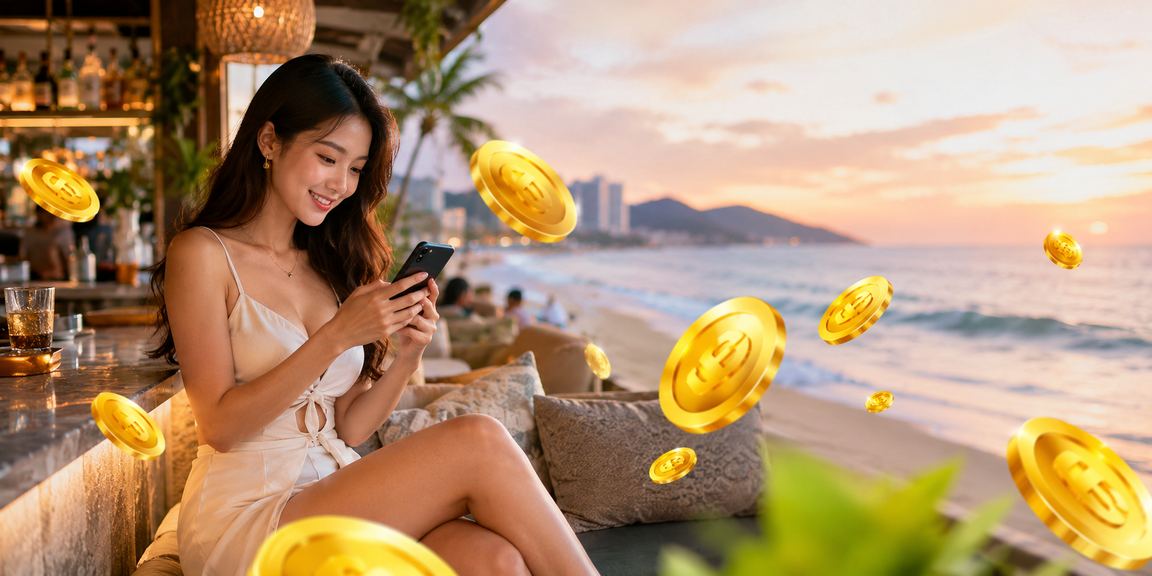 Người dùng Vũng Tàu nhận thưởng nạp tiền khi đặt cược thể thao tại bãi biển